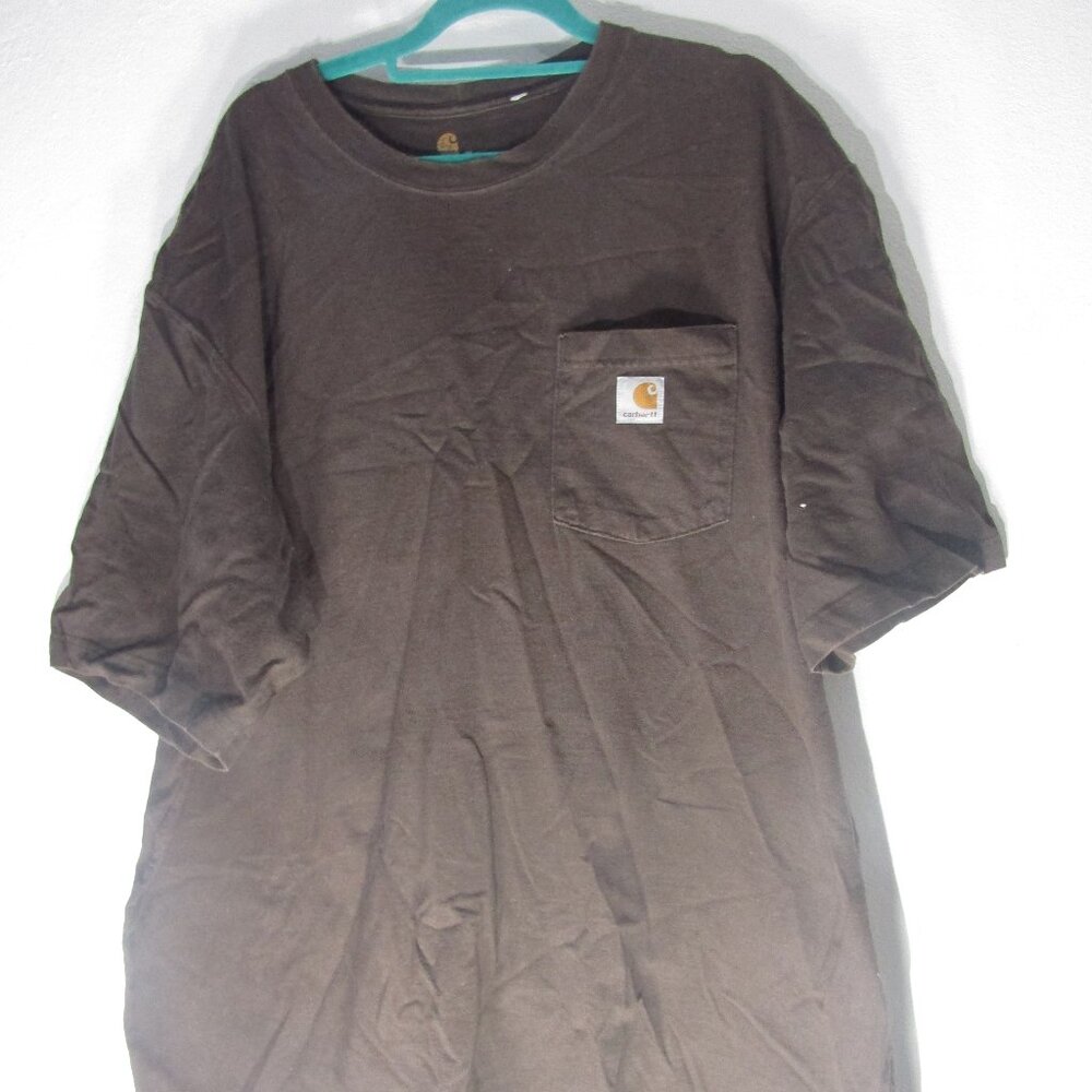 Carhartt Brown T Shirt Size XL